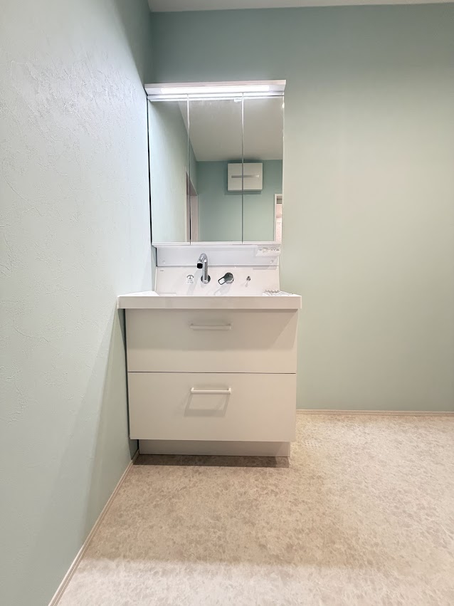 【使いやすく、心地よい洗面・トイレ空間】宇佐市　洗面・トイレリフォーム