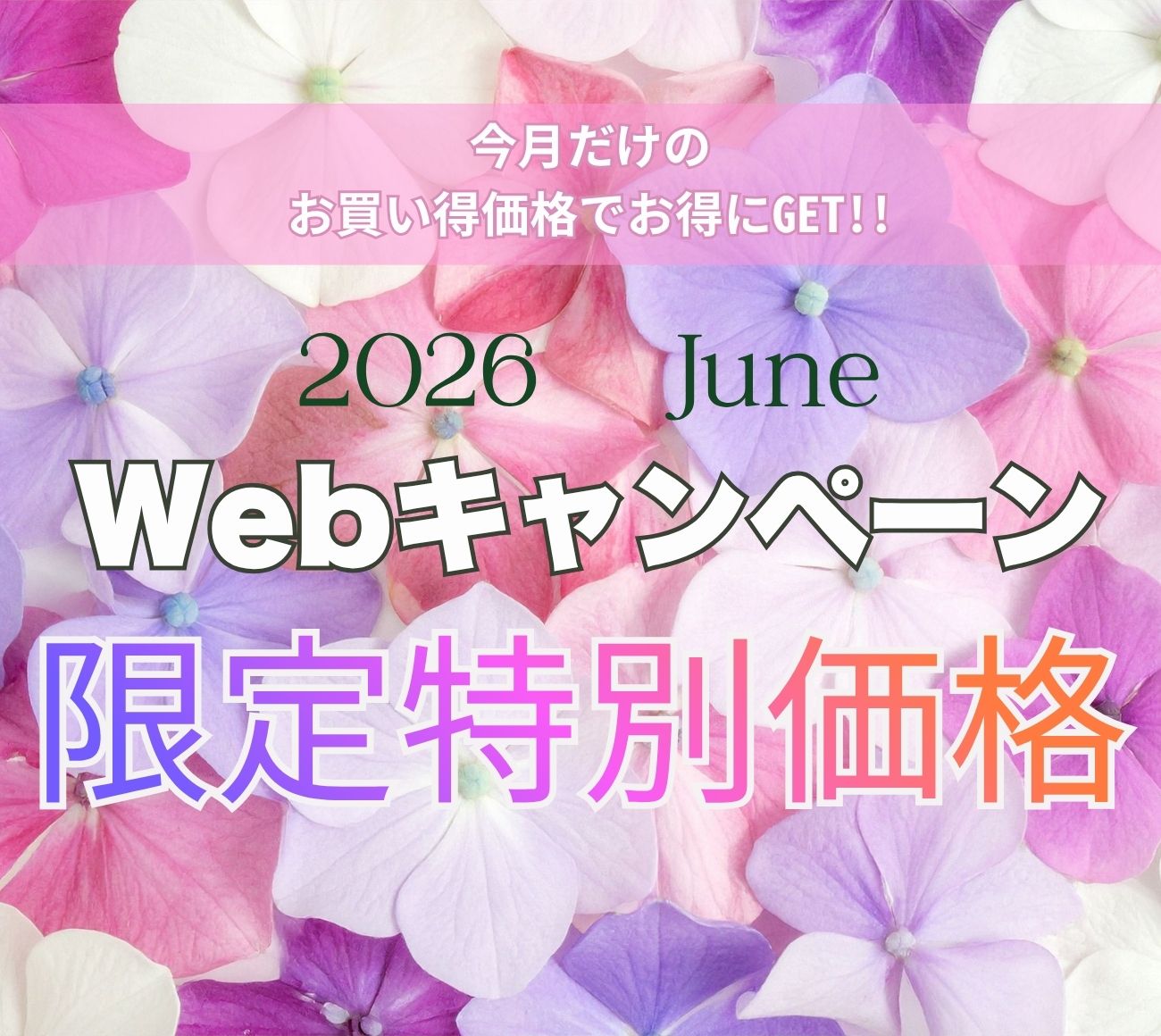 ６月 キャンペーン